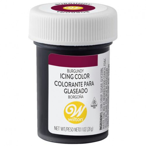 WILTON Burgundy Icing Color