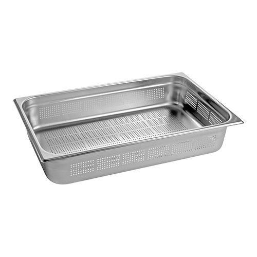 EMGA Gastronorm pan 1/1GN-100mm perforated
