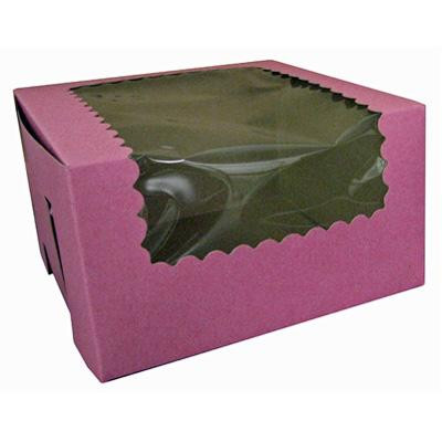 CK Cupcake Box w/wdw Strwby 14x10x4